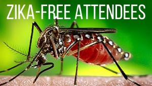 Zika-free attendees